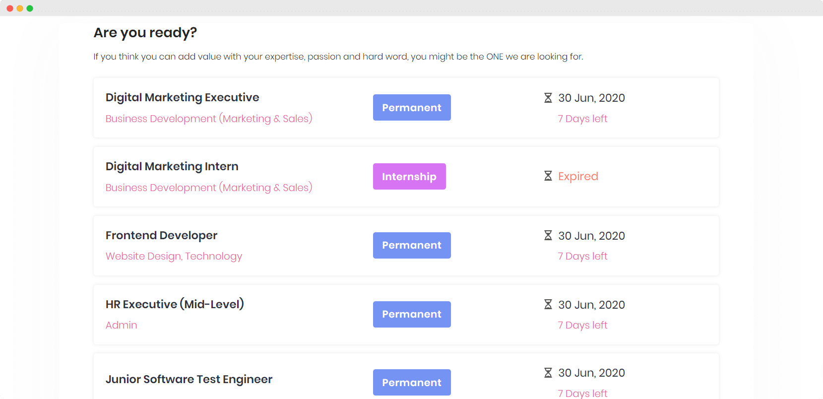 Career Site Easy Jobs